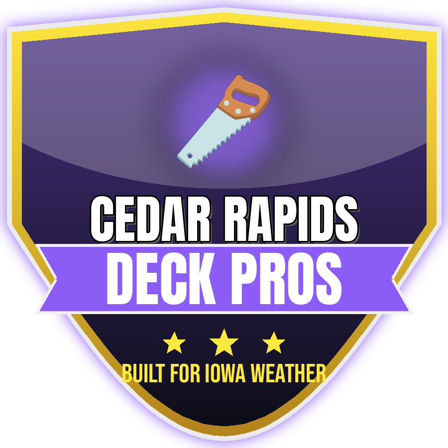 Cedar Rapids Deck Pros logo